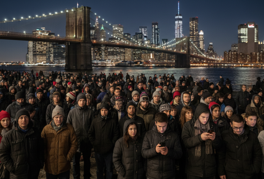 When AI Meets Reality: Thousands Duped by Fake Brooklyn Bridge Fireworks Show