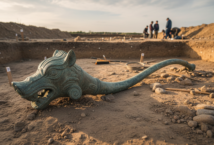 Ancient War Trumpet Echoes Through Time