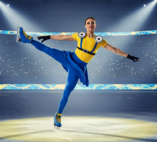 When Minions Meet Olympic Ice