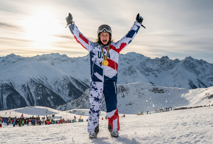 Young American Shocks Moguls World with Olympic Gold