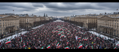 Iran at a Crossroads: Massive Global Rallies, Military Preparations, and a Prince's Promise of Change