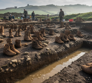 Giants Among the Legions: Massive Roman Shoes Rewrite History at Hadrian's Wall