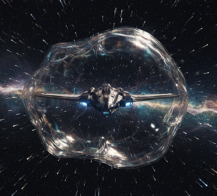 Scientists Accidentally Create First Real Warp Bubble in DARPA-Funded Research