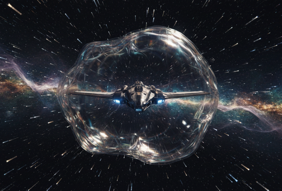 Scientists Accidentally Create First Real Warp Bubble in DARPA-Funded Research