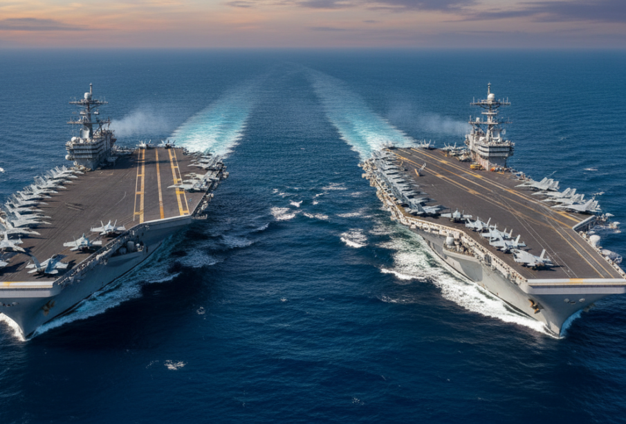 Trump's High-Stakes Gamble: Dual Carrier Deployment Tests Iran's Nuclear Resolve