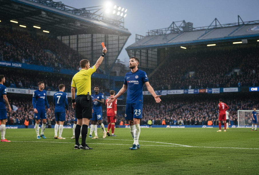 Chelsea's Discipline Crisis Deepens as Fofana Red Card Costs Crucial Points