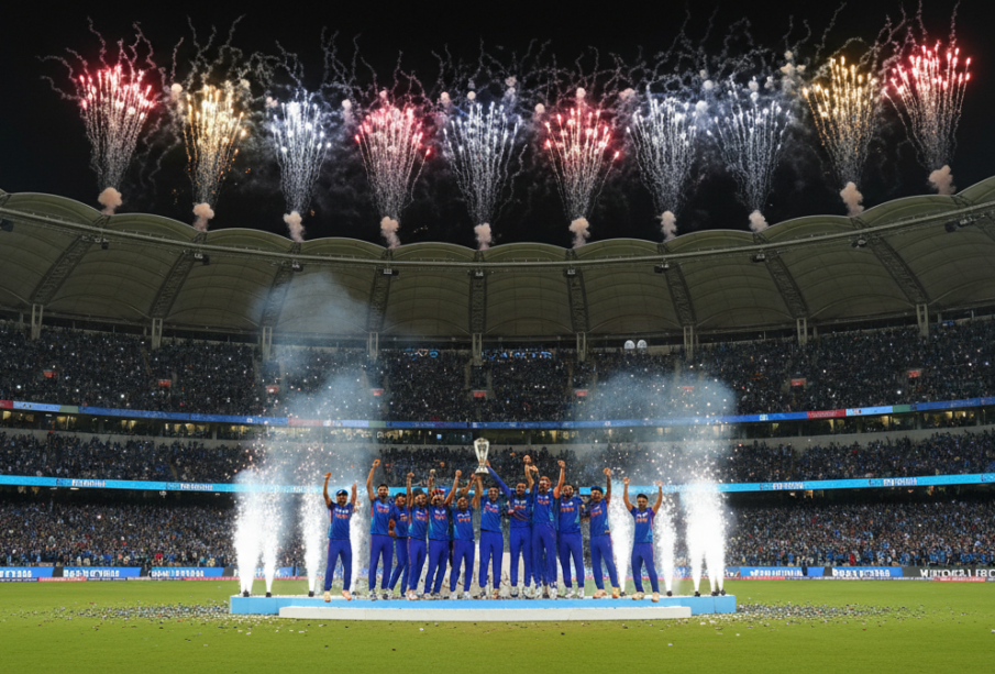 India Makes History: First Team to Defend T20 World Cup Title with Dominant Win Over New Zealand