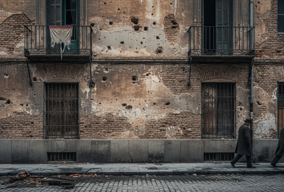 Historic Madrid Building at Center of International Dispute Over War Photographer's Legacy