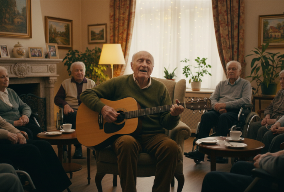 The Last Song: Italy's 90-Year-Old Cantastorie Still Performing in a Nursing Home