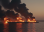 Flames in the Gulf: Iranian Attack Leaves Oil Tankers Burning and One Dead