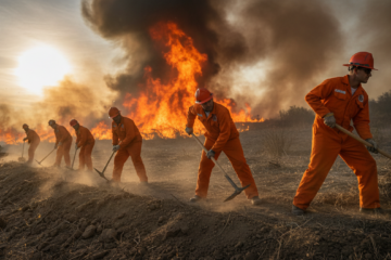 From $1 an Hour to Heroes: The Complex Reality of America's Incarcerated Firefighters
