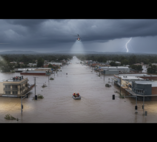 Australia Battles Historic Floods as Qantas Settles $105 Million COVID Credit Dispute